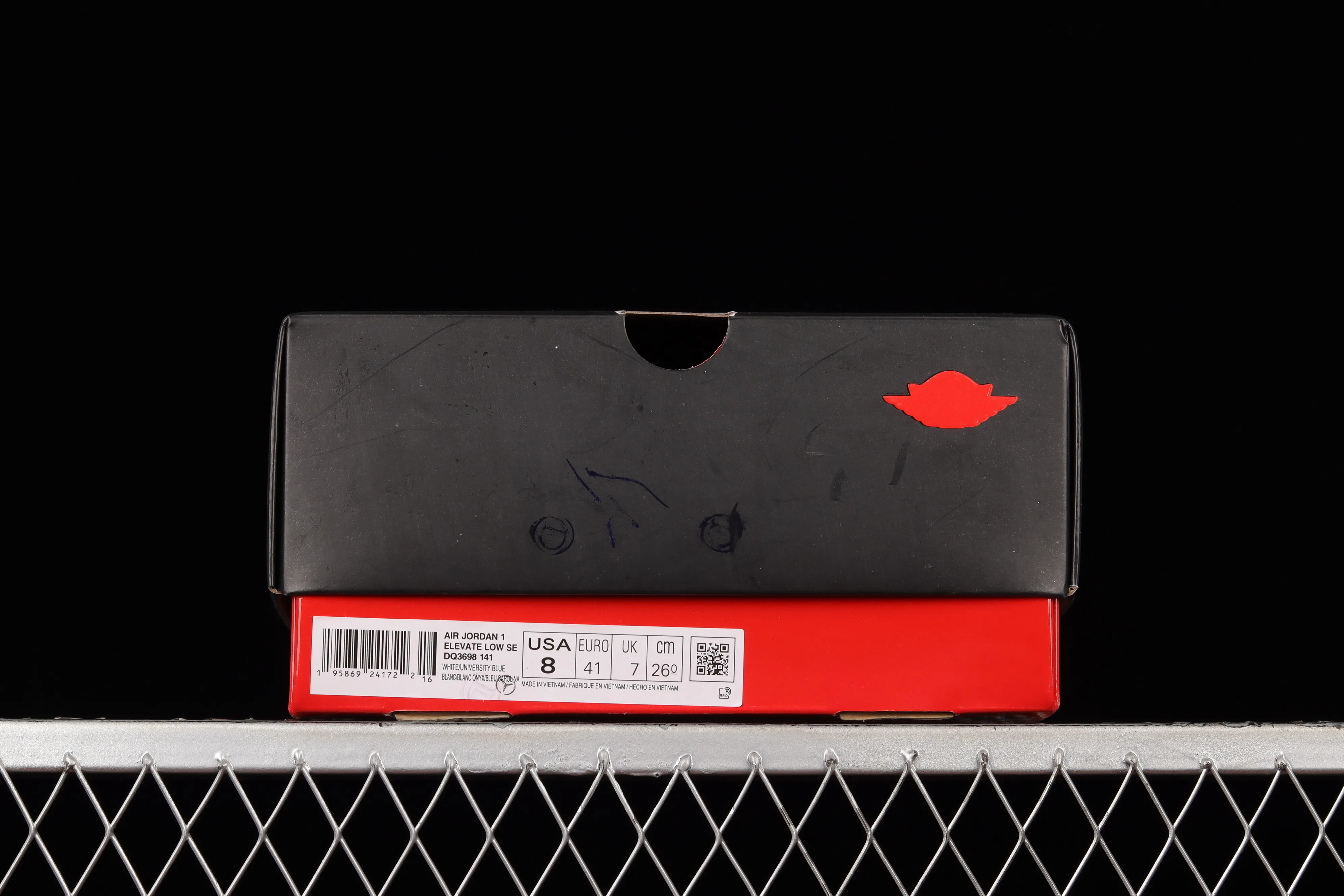 All categories Air Jordan Jordan series basketball shoes Air Jordan 1 Low Z version Air Jordan 1 Elevate Low SE "Wolf Grey" Little AJ first layer thick sole retro basketball shoes DQ3698-141